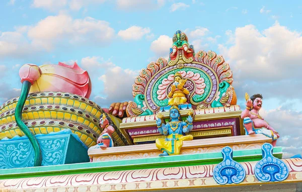 Decori del Tempio di Murugan — Foto Stock