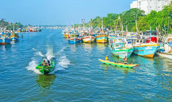 Los barcos en laguna — Foto de Stock