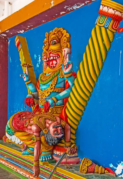 Munneswaram Kovil에 Narasimha — 스톡 사진