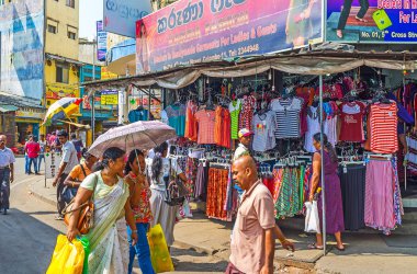 Pettah çapraz sokak Mrket