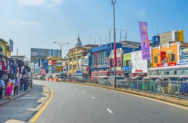 Pettah piyasaların Wisiting