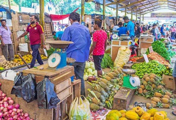 Visita Fose Market en Colombo — Foto de Stock