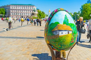 el yapımı Paskalya yumurtaları