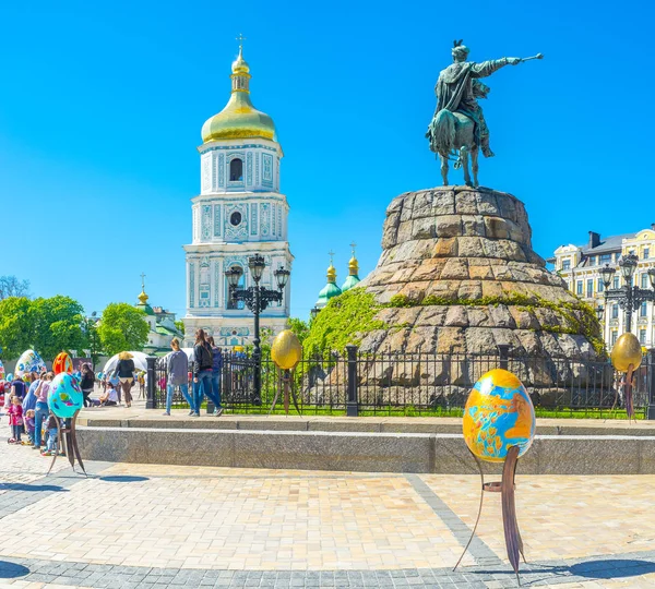 The Easter holiday in Kiev — Stock Photo, Image