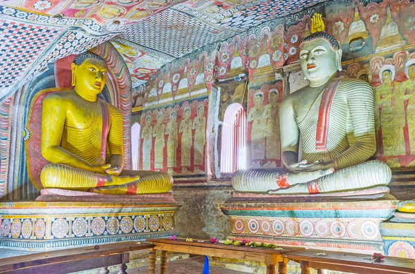 Dambulla antik mağaralar — Stok fotoğraf