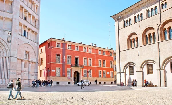 Paláce v Parma — Stock fotografie