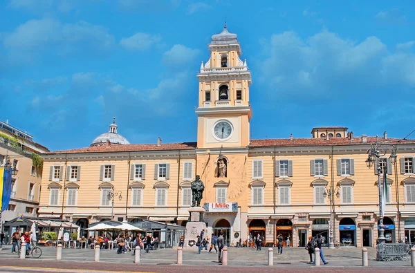 Det centrala torget i Parma — Stockfoto