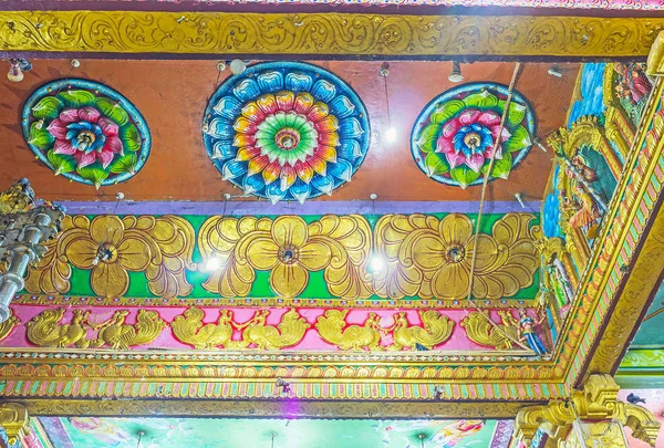 Die Decke des matale hindu kovil — Stockfoto