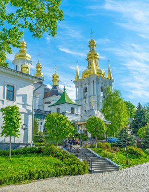 Kiev Pechersk Lavra avlusu