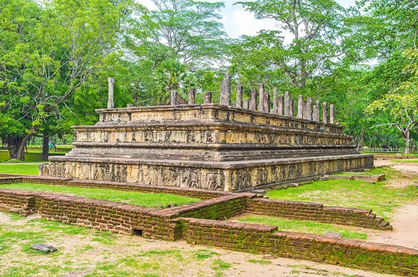 Fedezze fel az ősi Polonnaruwa — Stock Fotó