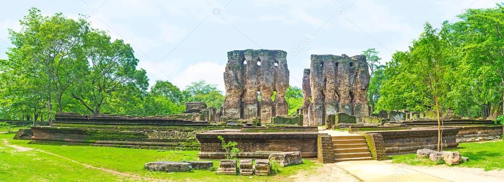 The sites of Polonnaruwa