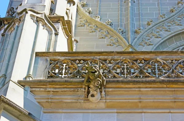 As decorações góticas de Berna Munster — Fotografia de Stock