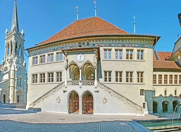 Het stadhuis van Bern — Stockfoto