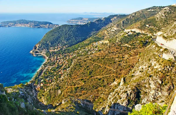 The rocky slopes of Eze — Stock Photo, Image