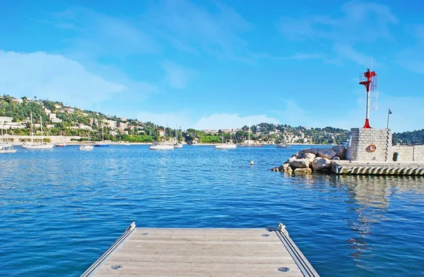 The harbor of Villefranche-sur-Mer — Stock Photo, Image