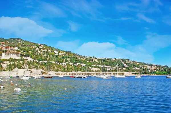 La baia di Villefranche-sur-Mer — Foto Stock