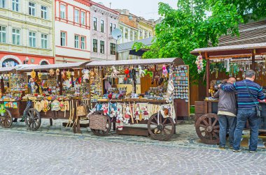 Lvov Hediyelik eşya tezgahları