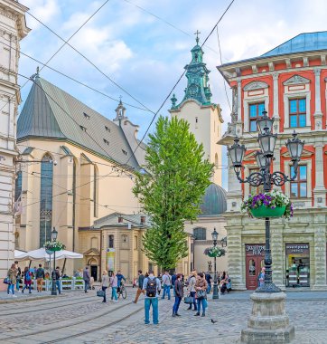 Eski sokak lambasının