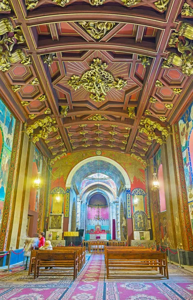 La sala di preghiera della Cattedrale armena — Foto Stock