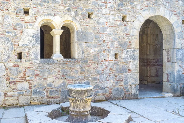 A parede medieval — Fotografia de Stock
