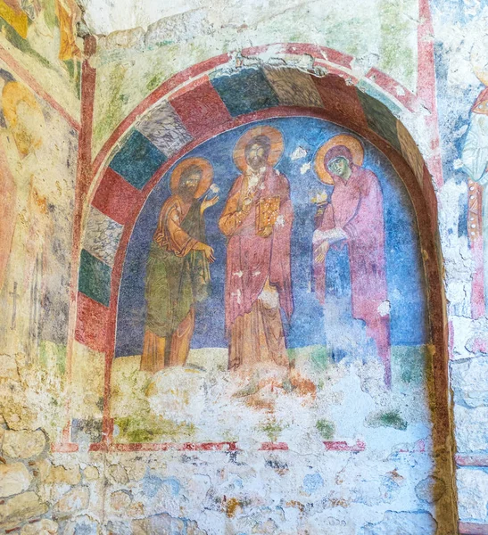 Frescoes of St Nicholas Church — Stock Photo, Image