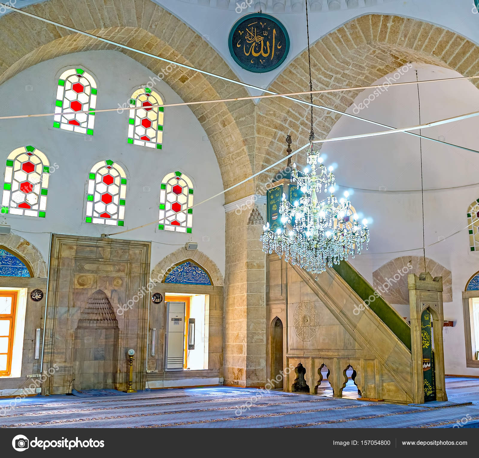  Salle  de  pri re  de  la mosqu e Tekeli Mehmet Pasa   Antalya 