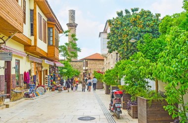 Görünüm kırık minare ile