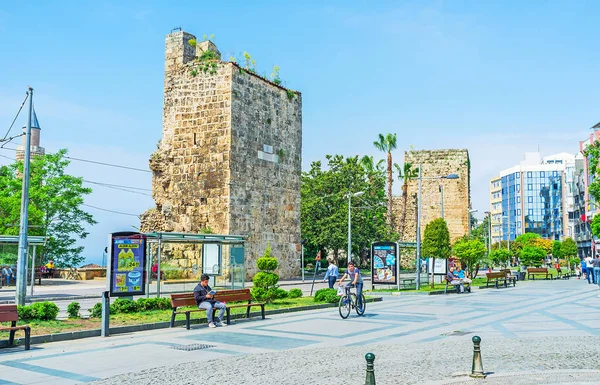 Die Ruinen im Stadtzentrum — Stockfoto