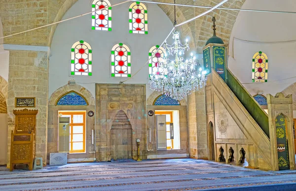 Tekeli Mehmet Paşa Camii Antalya'da iç — Stok fotoğraf