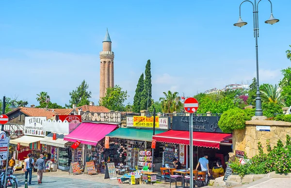 Touristenbasar in Antalya — Stockfoto