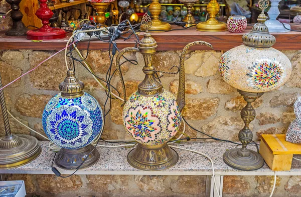 Traditionella arabiska lampor — Stockfoto