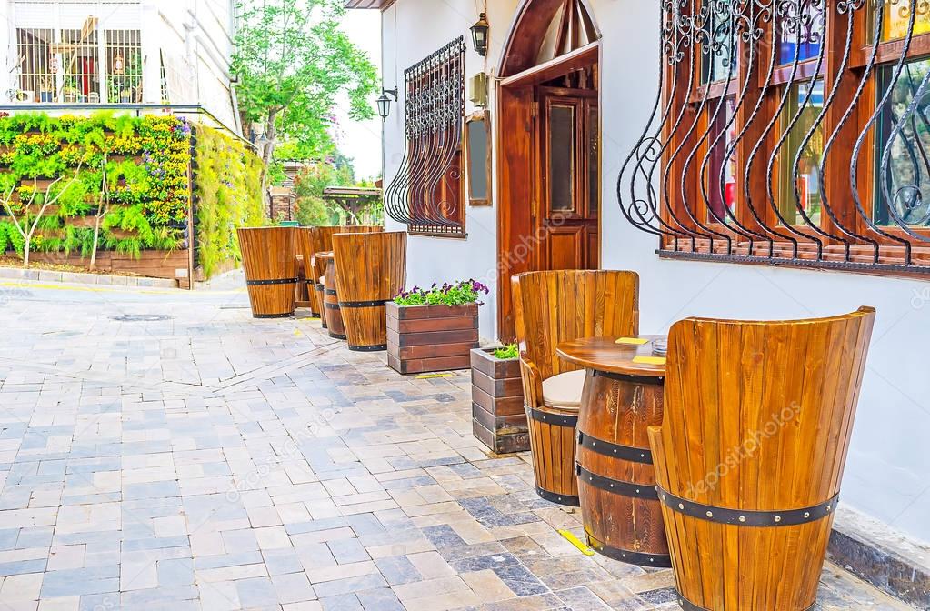 The barrel furniture