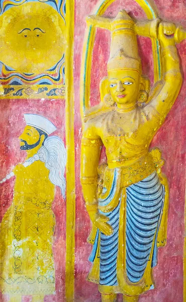 Väktare av Embekka Dewalaya Temple — Stockfoto