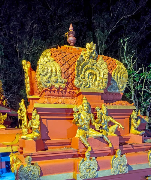 Вимана-башня храма Сита Амман — стоковое фото