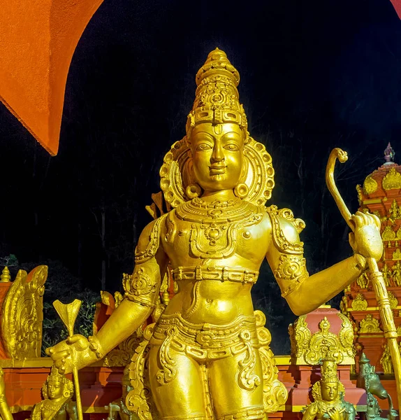 Zlatá socha Rama — Stock fotografie