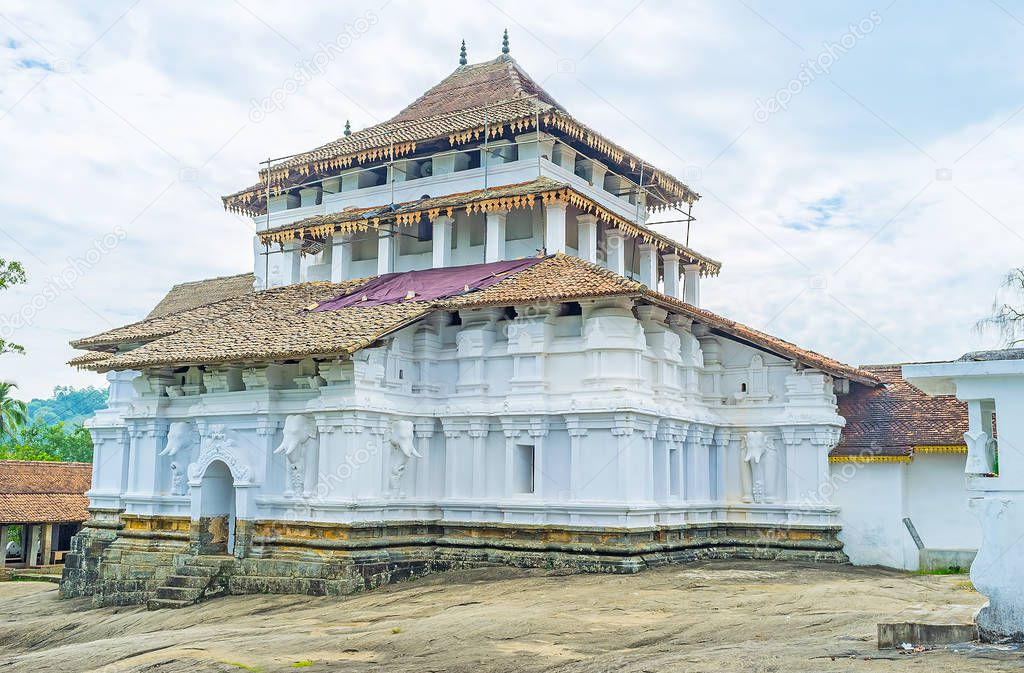 The image house of Lankathilaka Vihara