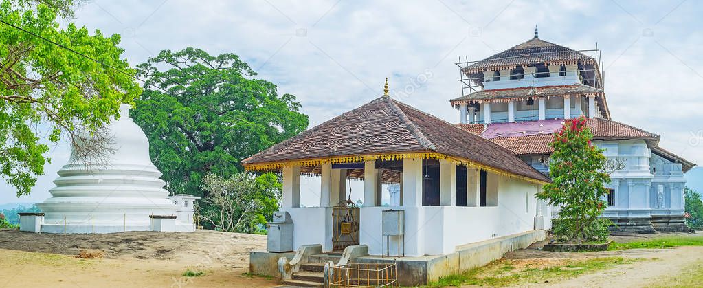 Panorama of Lankathilaka Vihara
