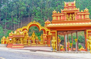 The Hindu Temple of Sita clipart