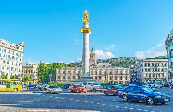 Tiflis Özgürlük Meydanı — Stok fotoğraf