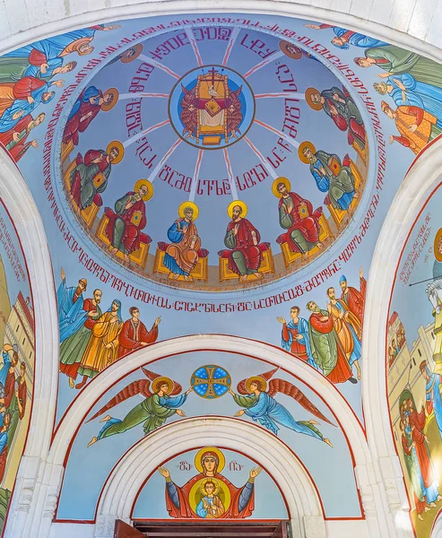 Cupola Bisericii Kashveti — Fotografie, imagine de stoc