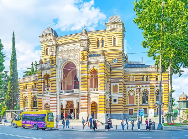 O Teatro Nacional de Ópera de Tbilisi — Fotografia de Stock