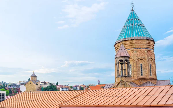 De kerken van Tbilisi — Stockfoto