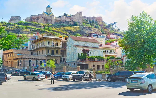 The landmarks of Tbilisi — Stock Photo, Image