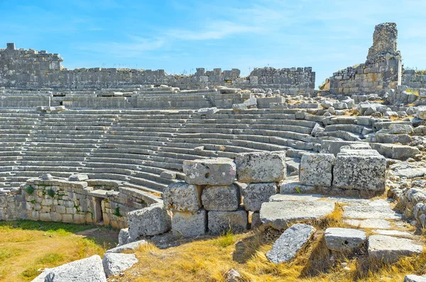 Las ruinas del teatro de Xanthos — Foto de Stock