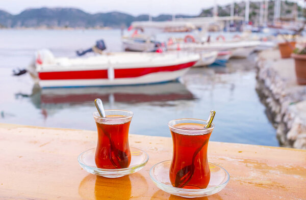 Hot turkish drink