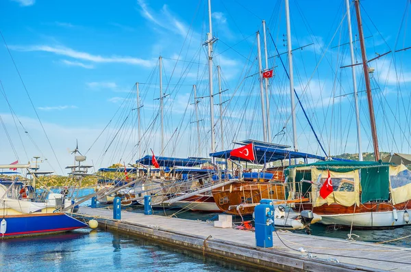 Die moderne Seebrücke von Kekova — Stockfoto