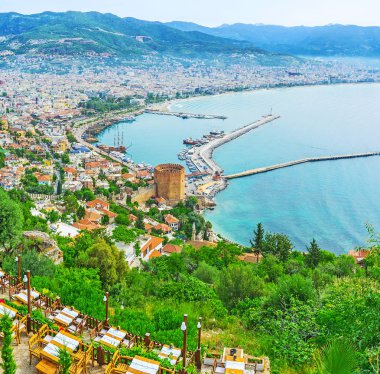 Alanya'da yeşillik