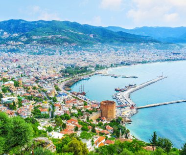 Alanya'da yoğun konut