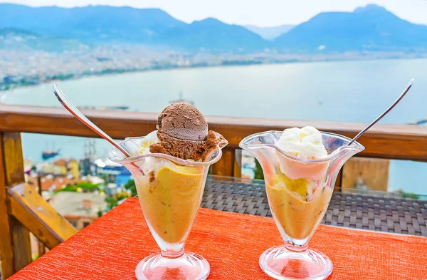 Cafe in Alanya — Stock fotografie