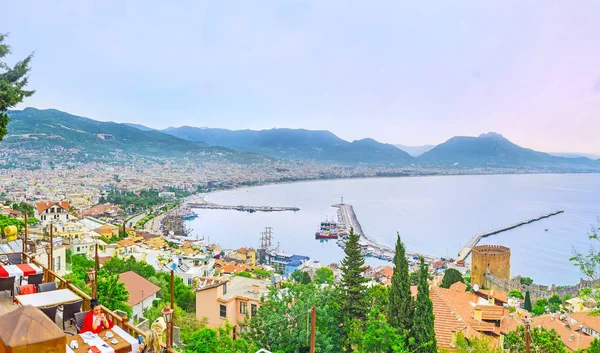 Alanya from the top — Stock Photo, Image